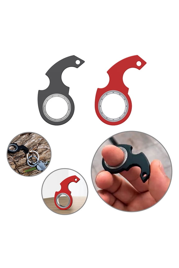 Toy Keychain Keychain Fidget Spinners Keychain Spinners Fingertip Rotation Decompression Keychain