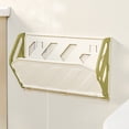 thumbnail image 1 of HBBKVI Wall Mounted Folding Shoe Rack 11lb Capacity Wall Mounted Folding Shoe Rack with Adhesive Hook and No Drilling Installation Item Storage Rack, 1 of 6