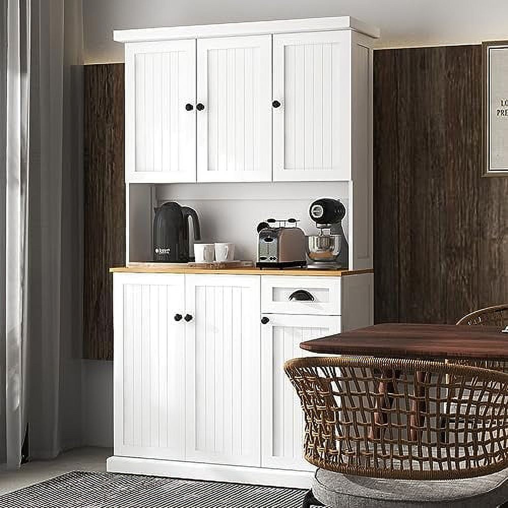 Kitchen hutch pantry cabinet deals