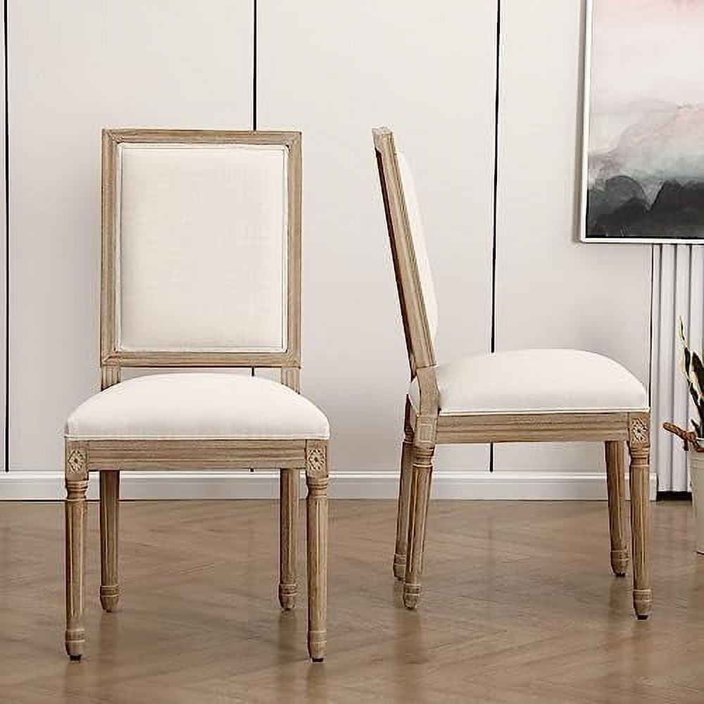 HBBOOMLIFE French Country Dining Chairs Upholstered Dining Room Chairs