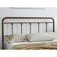 HBBOOMLIFE Metal King Size Headboard Adjustable Height Farmhouse