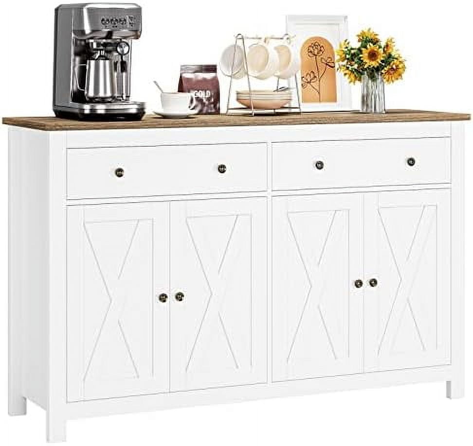 HBBOOMLIFE Sideboard Buffet Cabinet with 55