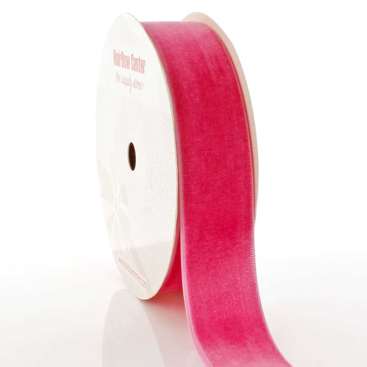 1 Inch Velvet Ribbon 25mm Green/Pink/Brown 32 Colour Options - RibbonBuy
