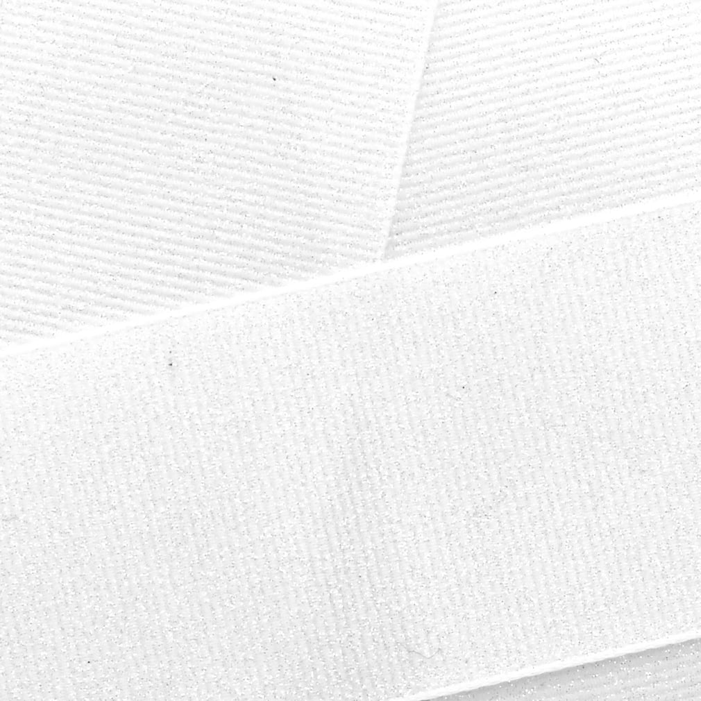 HBC 2.25" Dazzle Grosgrain Glitter Ribbon 029 White 100 Yards