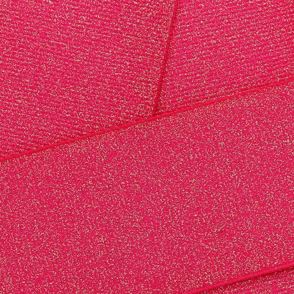 HBC 3/8" Dazzle Glitter Grosgrain Ribbon Shocking Pink 25 Yard