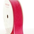 thumbnail image 1 of HBC 3/8" Velvet Ribbon 175 Shocking Pink 25 Yard, 1 of 2