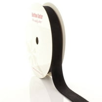 HBC 5/8" Velvet Ribbon 030 Black 5 Yard