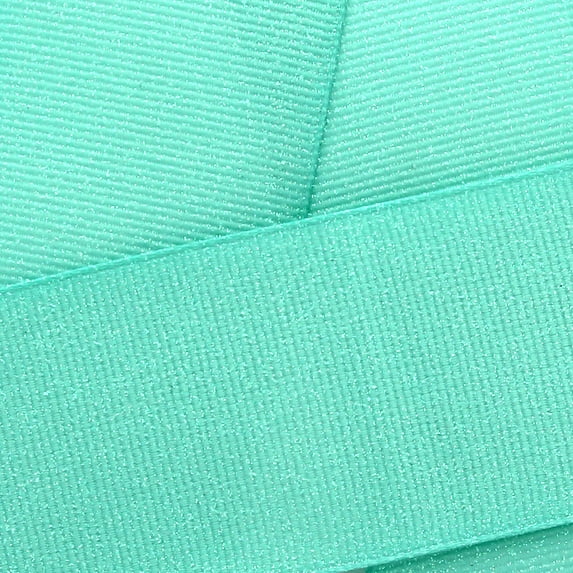HBC 7/8" Dazzle Glitter Grosgrain Ribbon Aqua 5 Yard