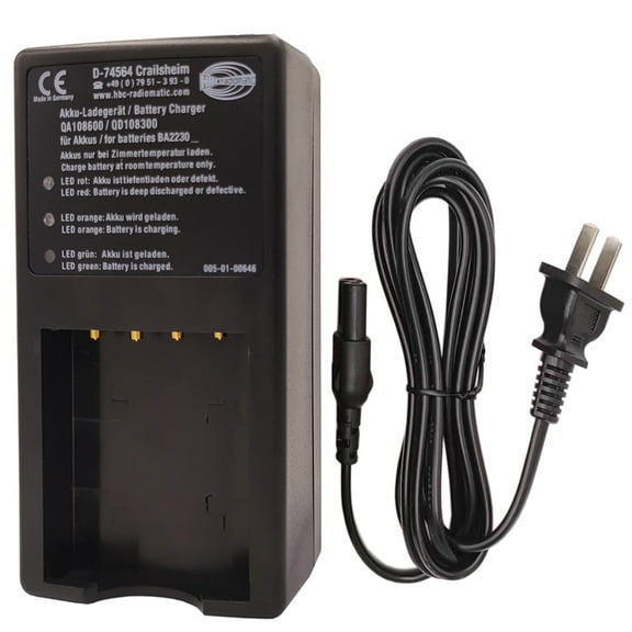 HBC Battery Charger D-74564 for BA223030 Battery Charger AC 110V ~ 220V QA108600 QD108300 AC Charger