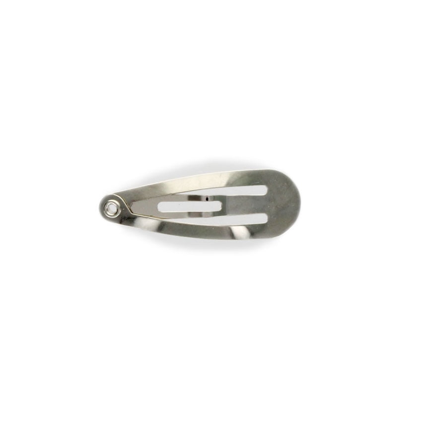 HBC Snap Hair Clips Hair Barrettes - 30mm (1.2 Inch) Tear Drop - 1000 Pack