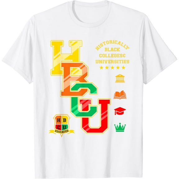 HBCU Apparel Historically Black Colleges Universities Grad T-Shirt100% cotton