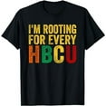thumbnail image 1 of HBCU Black History Month I'm Rooting For Every HBCU T-Shirt, 1 of 5