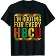 thumbnail image 1 of HBCU Black History Month I'm Rooting For Every HBCU T-Shirt, 1 of 3