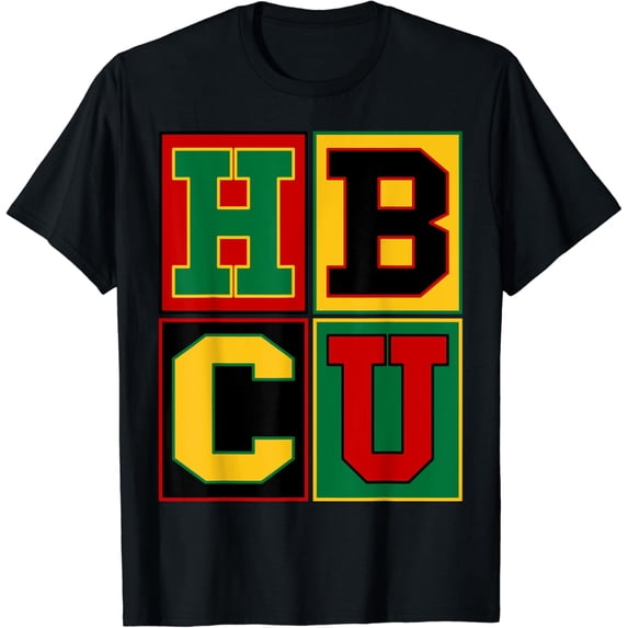 HBCU Block Letters Grads Alumni African American T-Shirt