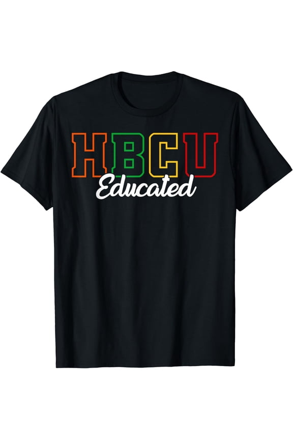HBCU Educated Grad Historical Black College Alumni School T-Shirt