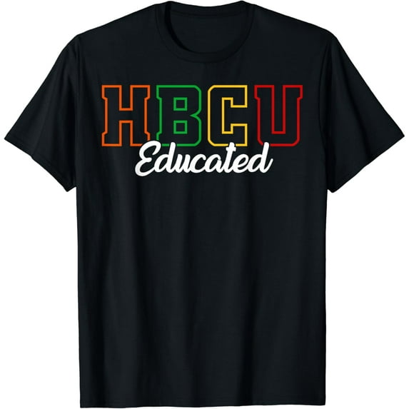 HBCU Educated Grad Historical Black College Alumni School T-Shirt