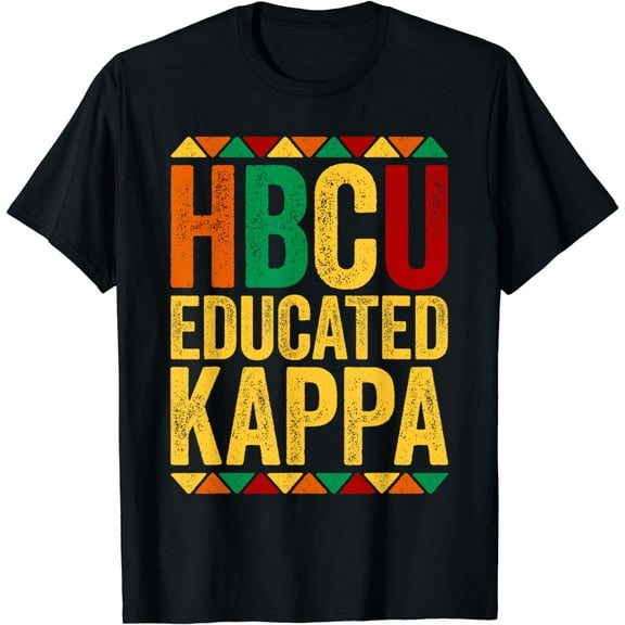 HBCU Educated KAPPA T-Shirt Historical Black T-Shirt