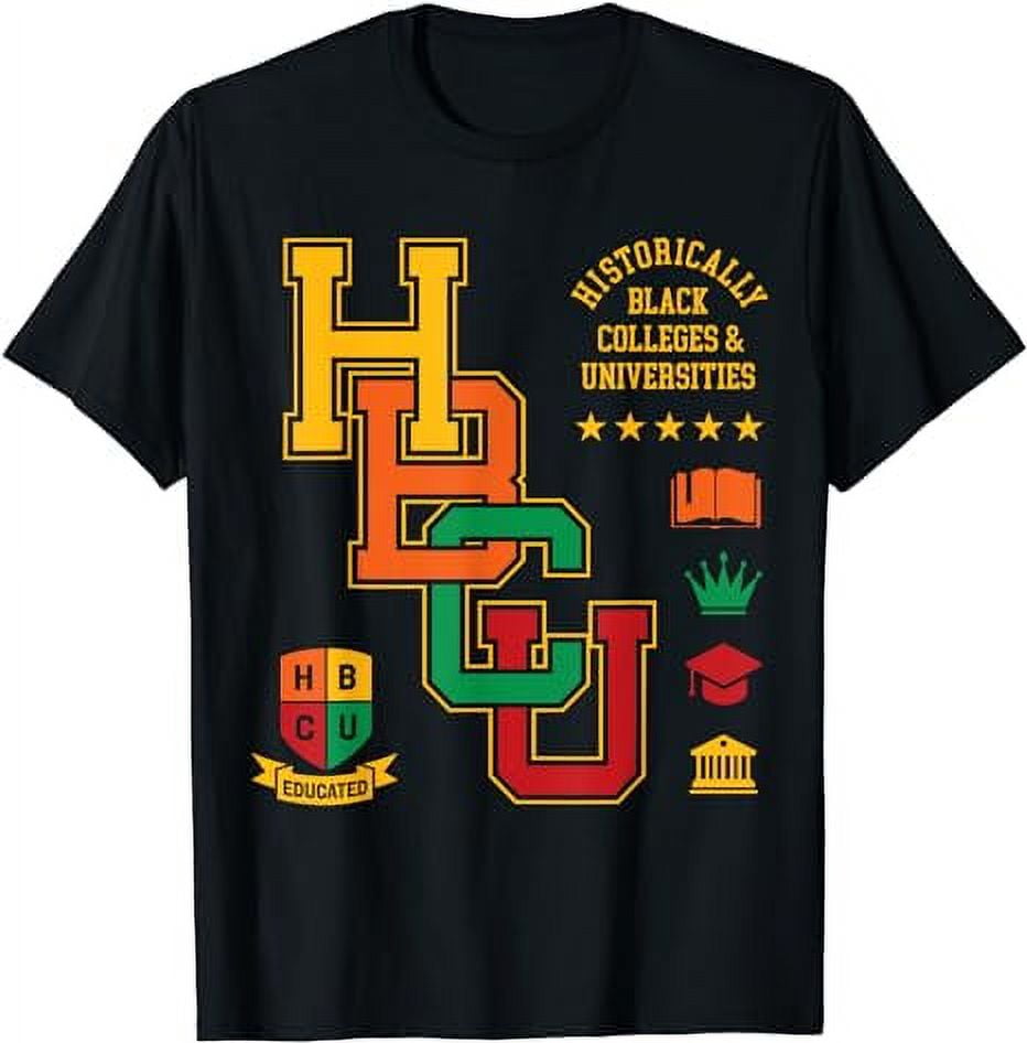 HBCU Historically Black Colleges Universities Grad Alumni T-Shirt ...