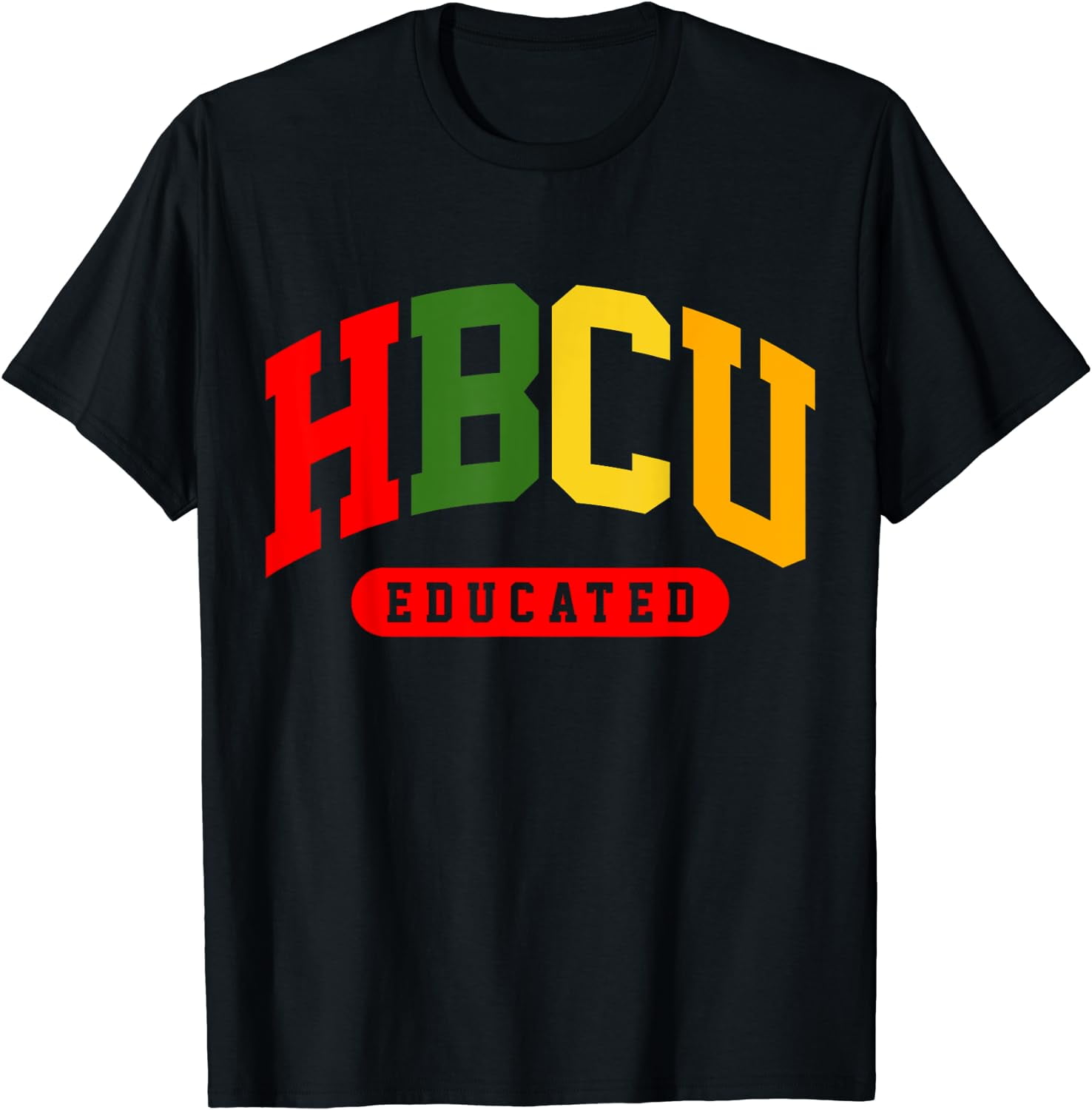 HBCU Historically Black college Educated Alumni Apparel T-Shirt ...
