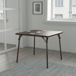 Walmart s Sturdy Standard Size Gray Folding Card Table Lightweight Portable with Collapsible Legs Walmart
