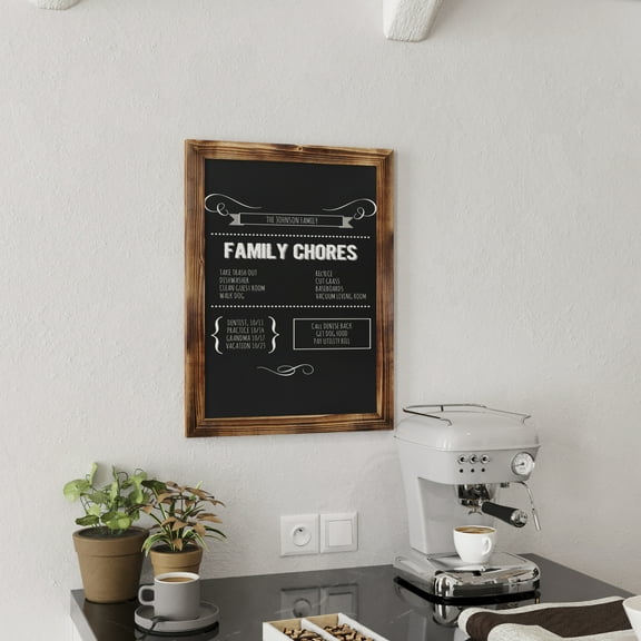 HBCY Creations Magnetic Wall Chalkboard with Eraser
