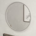 thumbnail image 1 of HBCY Creations Silver Circle Wall Mirror 20 Inch Round Wall Mirror for Entryways, Washrooms, Living Rooms and More (Silver, 20"), 1 of 9