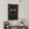 thumbnail image 1 of HBCY Creations Torched Brown Magnetic Wall Chalkboard, Extra Large Size 20" x 30", Framed Decorative Chalkboard with Eraser - For Kitchen, Weddings, Menus and More!, 1 of 16