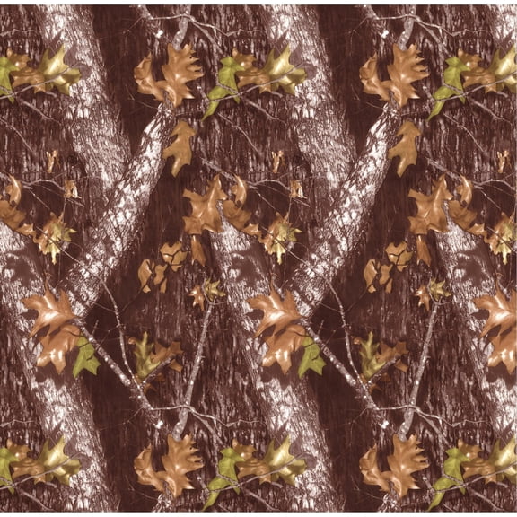 HBDesign 60 In Brown Camo Satin Fabric Premium Camouflage for DIY Crafts, Upholstery, Apparel, and Home Decor Durable, Washable by the yard(5 yard)