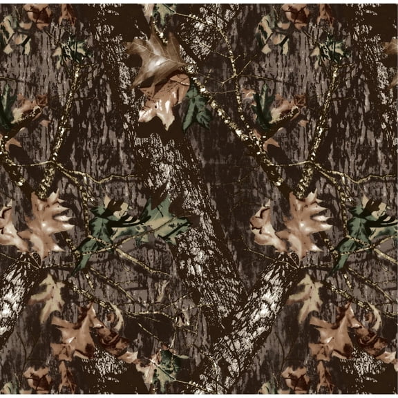 HBDesign 60 Inch Black Green Tree Camouflage Satin Fabric for DIY Apparel, Upholstery, Home Decor Craft Projects by the yard(1 yard)