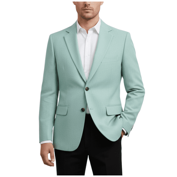 HBDesign Mens Linen Blazer Slim Fit Lightweight Casual Business Sport Coat