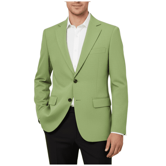 HBDesign Mens Linen Blazer Slim Fit Lightweight Casual Business Sport Coat