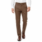HBDesign Mens Linen Blend Pants, Lightweight Breathable Trousers for Business Daily Wear