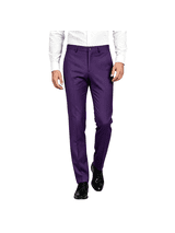 HBDesign Mens All Season Serge Dress Pants Classic Fit Business Formal Work Trousers