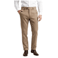 thumbnail image 1 of HBDesign Mens Herringbone Cotton Blend Dress Pants Slim Fit Cuffed Fall Winter Trousers, 1 of 7