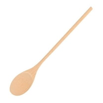 HBFAGFB 12 Inch Long Handle Wooden Spoons for Cooking and Baking Versatile Easy to Apply Yellow