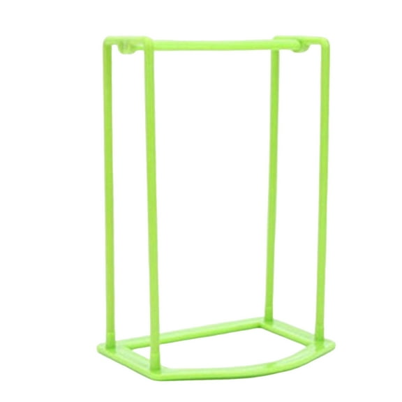 HBFAGFB Closet Organizers and Storage Easy to Apply Clothing Hanger Rack Simple Room Decor Green One Size
