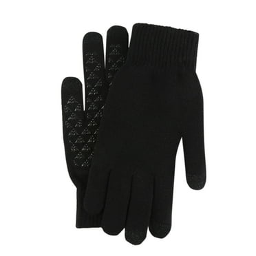 HBFAGFB Cycling Gloves Men's and Women's Cold Weather Warm Thickened Knitted Screen Gloves Black One Size