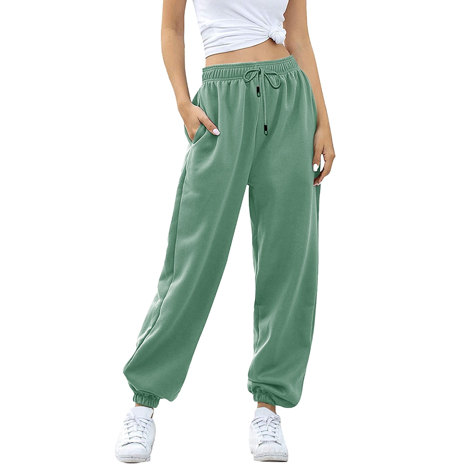 HBFAGFB Pants for Women High Waisted Trousers Casual Sweatpants Womens