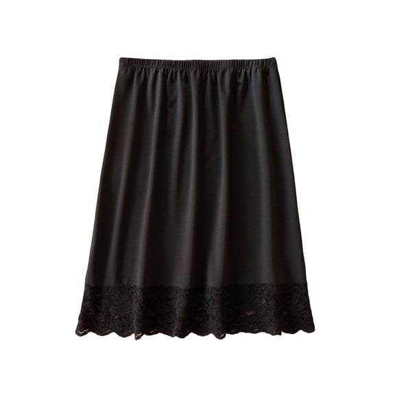 HBGVBA Lace Underskirt for Women,Solid Color Basic Skirt Designs Comfortable Inner and Outer Daily Wear Bottom