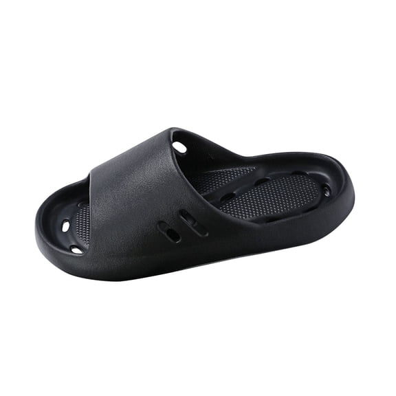 HBGVBA Men Shower Shoes Stylish Casual Summer Home Bathroom Water Drainage Quickly Dry Odor Indoor Comfortable Shoes 40