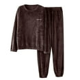 thumbnail image 1 of Bovxnpu Men's Pajamas Set Loungewear Sleepwear, Mens Pajamas Set Winter Thickened Pullover Long Sleeve Pjs Set Long Pants Sleepwear Warm Cozy Loungewear Soft Nightwear Cold Weather Wear, 1 of 4
