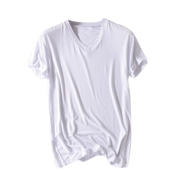 Bovxnpu Men's Pajamas Top Sleep Shirt, Mens T-Shirts Classic Soft Tee Loungewear Lightweight Short Sleeves Pajama Sleep Shirt,