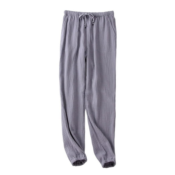 Bovxnpu Mens Pajama Pants Sleep LoungewearBottoms, Mens Pajama Pants Lightweight Soft Loungewear Pant with Pockets Sleep Pjs Bottoms for Men