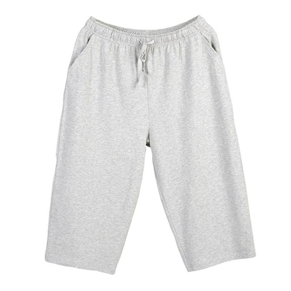 HBGVBA Mens Pajama Shorts, Men's Pajama Bottoms Loungewear Sleep Shorts Soft Comfortable Breathable Pajamas Shorts