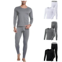 HBGVBA Mens Thermal Fleece Lined Long Johns Base Layer Shirts Pant, Thermal for Men Long Johns with Fleece Lined Base Layer Men Cold Weather Top Bottom