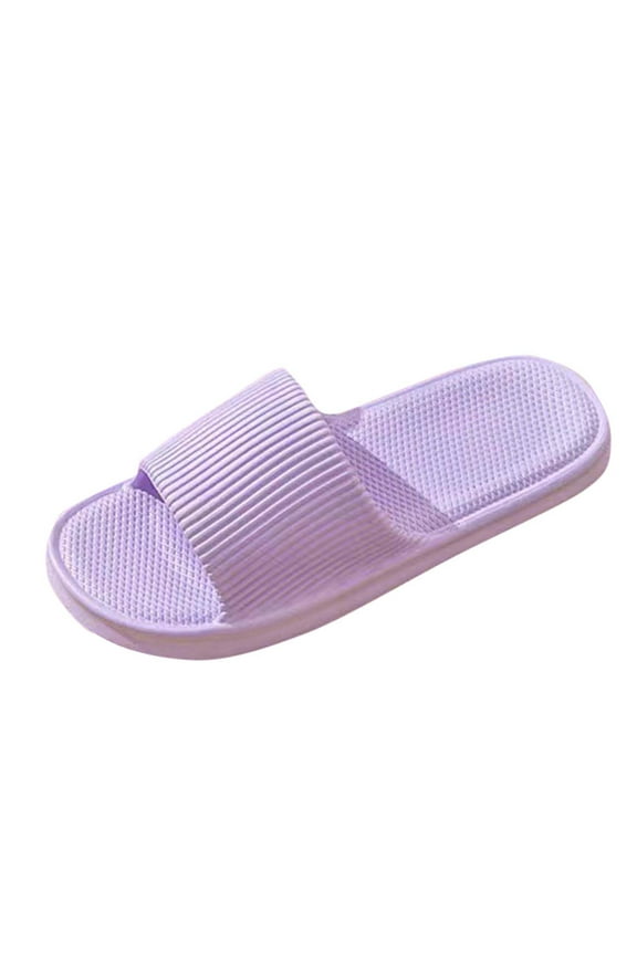 Unisex House Slippers Lightweight Indoor Outdoor Flat Sole Summer Casual Home Comfortable Womens Shoes 40