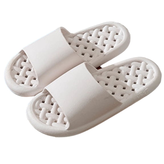 HBGVBA Unisex Shower Shoes Perforated Hollow Out Water Drainage Quickly Dry Home Bathroom Shower Indoor Comfortable Shoes 36