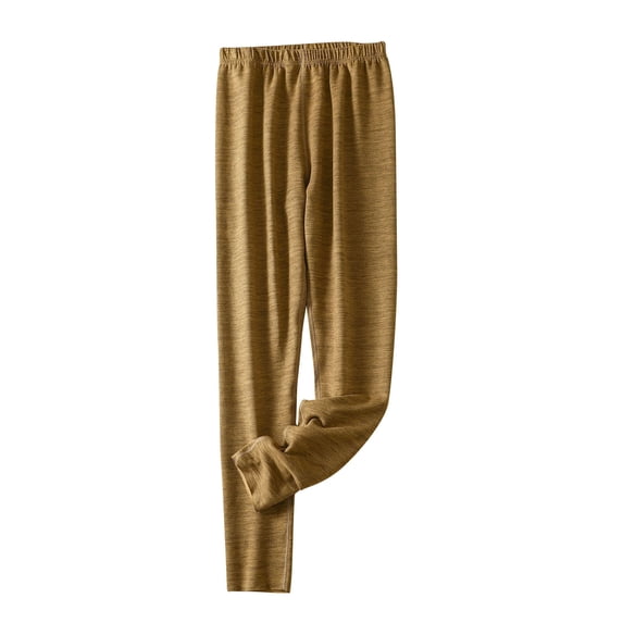 Bovxnpu Women Pajama Pants, Plus Size Pajama Pants Plus Size Solid Color Fleece Lined Thickened Warm Base Layer Footed Socks Thermal Underwear Bottom Loungewear Sleepwear
