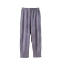 thumbnail image 1 of Bovxnpu Women Pajama Pants, Plus Size Pajama Pants Sleep Pants Lounge Pants Flannel Fuzzy Fleece Lined Thickened Warm Loose Home Elastic Waist Sleep Trousers Loungewear Sleepwear, 1 of 3