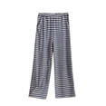 thumbnail image 1 of Bovxnpu Women Pajama Pants, Plus Size Pajama Pants Sleep Pants Lounge Pants Stylish Checkered Elastic Waist Cotton Home Trousers Outerwear Loungewear Sleepwear, 1 of 5